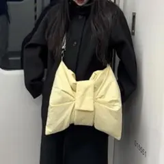 nugu VISCO 2way ビッグリボントートバッグ h&m sollon