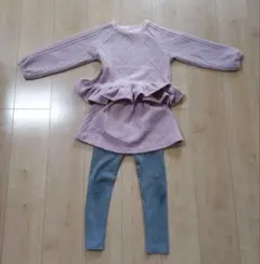 女の子　セットアップ120