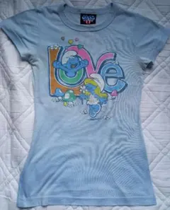 JUNK FOOD スマーフ LOVE Tシャツ