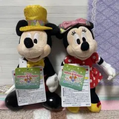 ディズニー ミニーミッキーバースデー ぬいぐるみバッジ 2024 誕生日