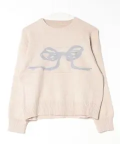 1回着用 WEGO リボンニット