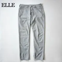 エル ELLE スキニーパンツ ストレッチ コットン混 シンプル Sのサムネイル