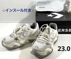 【超希少】韓国新作CONVERSE ランスター モーション グレー 23.0cm