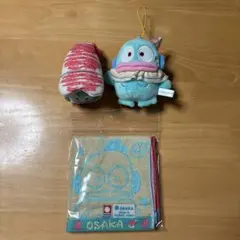 【新品未使用】ハンギョドン マスコットとミニタオルの3点セット