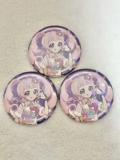 ひみつのアイプリ amoカフェ 青空ひまり 缶バッジ 3個 ホロ アモカフェ