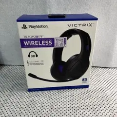 PDP Victrix Gambit PS5 ゲーミングヘッドセット ワイヤレス PDP Victrix Gambit PS5 ゲーミングヘッドセット ブラック