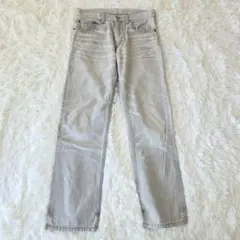 クーム　Coomb　デニム　グレー　38　M　ストレート　コットン100　淡色