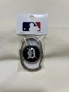 MLB デトロイト・タイガース カラビナ キーホルダー