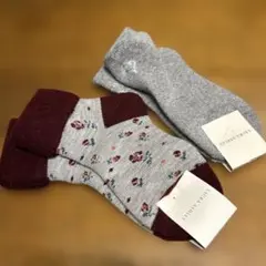 LAURA ASHLEY ソックス 2足セット