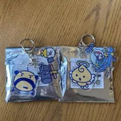 たまごっちふぁくとり〜　セットアクリルキーホルダー　くりてん、おやじっち
