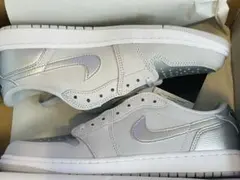 NIKE Air Jordan 1 Retro Low OG 27cm シルバー