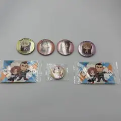 名探偵コナン 限定缶バッジ ＆ くら寿司 最新ステッカー セット