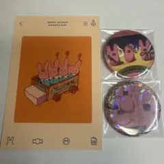 地縛少年花子くん ポストカード 缶バッチセット もっけ