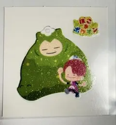 ぽこあポケモンパン デコキャラシール メタモン (ニンゲンへんしん) ＆カビゴン