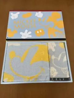 ミッキーマウス ジャガードタオル　2枚セット　第一生命