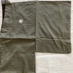 メンズ5ツ紋付着物　紬