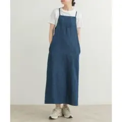 別注 アーバンリサーチドアーズ　Lee デニムキャミワンピース　キャミワンピ