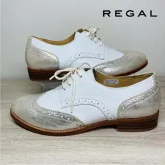 【新品】REGAL F28K リーガル ウィングチップ レースアップ 23.5□のサムネイル