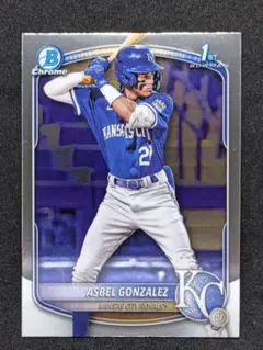 ASBEL GONZALEZ Topps BCP-4 トレーディングカード