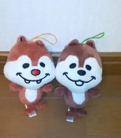 値下げ★チップとデール ぬいぐるみキーホルダー