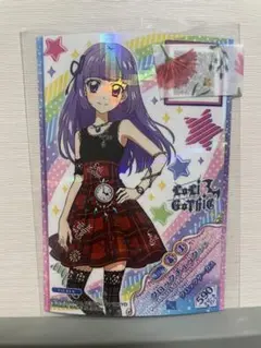 アイカツ　アイカツカード　クロックチェックコーデ