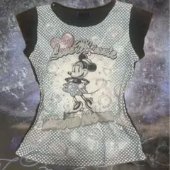 ミニー Tシャツ ミニ丈 y2k ピチt グランジ