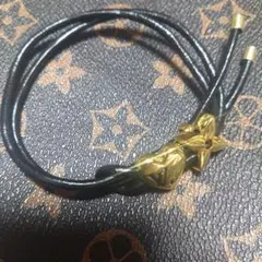 美品‼️24SS JULIUS マニフェスト バングル ブレスレット ブラック F