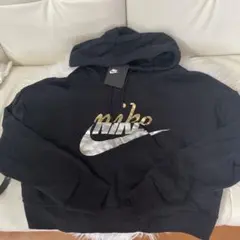 Nike フード付きパーカー M 黒