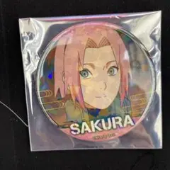NARUTO ナルトThe AkiBa 限定 ホログラム 缶バッジ サクラ