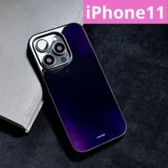 【新入荷】iPhone11ケース パープル