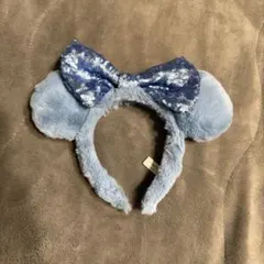Disney Resort カチューシャ ブルー スパンコール