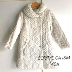 未使用♡COMME CA ISM キルティングコート 140A オフホワイト