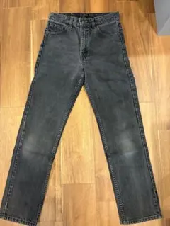 値下げしました！リーバイス505 ブラックデニム W29 L30