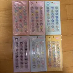 サンリオ　おはじきふうシール24ピース　6種類