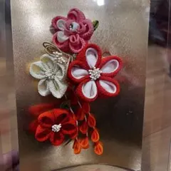 花モチーフの和装髪飾り