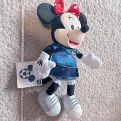 JFAサッカー日本代表　ミニーマウスぬいぐるみ