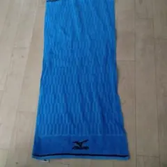 MIZUNO フェイスタオル ブルーのサムネイル