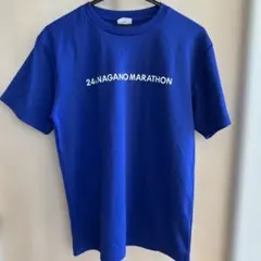 ミズノ 長野マラソン Tシャツ ブルー Mサイズ