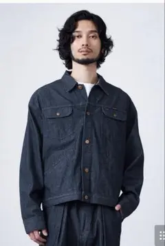 新品　Wrangler ラングラー 124MJ デニムランチャージャケット M
