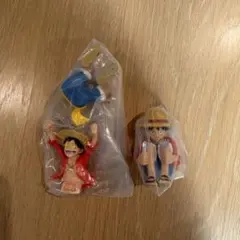 ONEPIECE まちぼうけ　モンキー・D・ルフィ A B セット