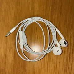 iPhone ホワイト有線イヤホン