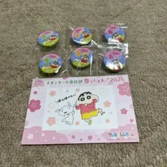 クレヨンしんちゃん 缶バッジセット