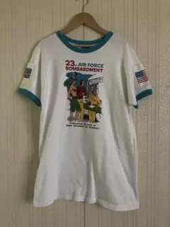 23rd AIR FORCE BOMBARDMENT リンガーTシャツ 古着好き