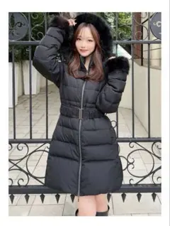 り*ー様 新品未使用 cherimi ダウン くびれリボンファイバーダウン