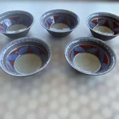 和食器 小鉢 5個セット 渦巻き模様 葉柄