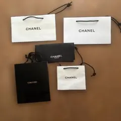 CHANEL TOM FORD ショップ袋 5枚セット