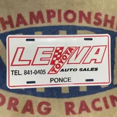 Toyota Auto Sales Ponce ナンバープレート アンティークのサムネイル