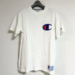 Champion  刺繍ロゴTシャツ ホワイト