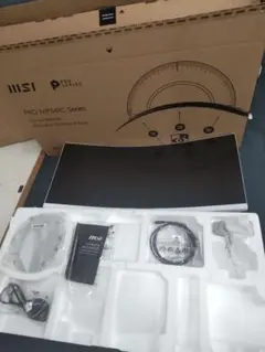 ●8/0508k01 MSI PRO MP341CQW 3PB2 ワイドモニターのサムネイル