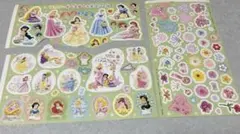 ディズニープリンセス ステッカー シール ベル ラプンツェル 白雪姫 シンデレラ